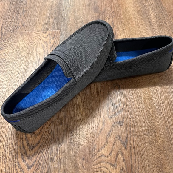 Rothy’s Mens New Driving Shoes - graphite grey - size 13 NWOB - Picture 6 of 7